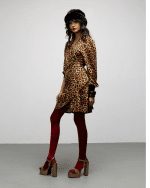 New Collection WE ARE TWIGGY DRESS – LEOPARD