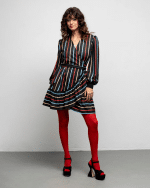 New Collection WE ARE TWIGGY DRESS – STRIPES