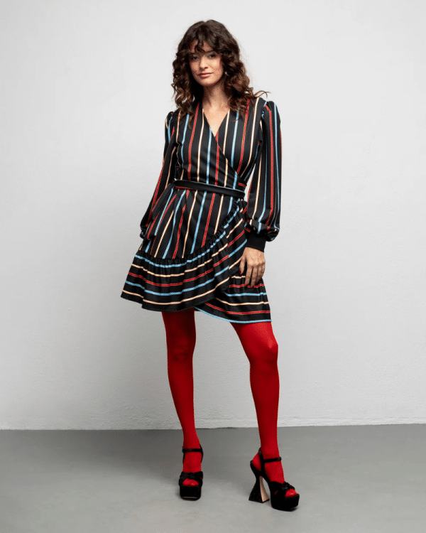 New Collection WE ARE TWIGGY DRESS – STRIPES