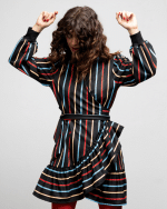 New Collection WE ARE TWIGGY DRESS – STRIPES